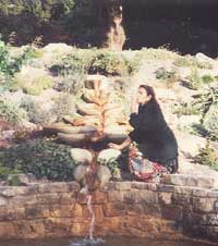 Elizabeth Keller at the Chalice Well